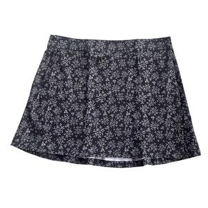 RipSkirt Hawaii Women's L Gray White Farmhouse Twigs Print Water Repellent Skirt